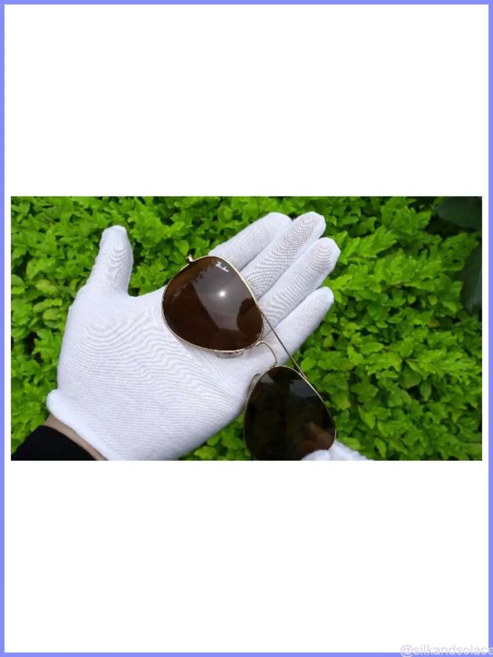 Pro Acme Classic Aviator Sunglasses Glass Lens Metal UV400